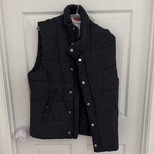 H&M Charcoal Quilted Vest